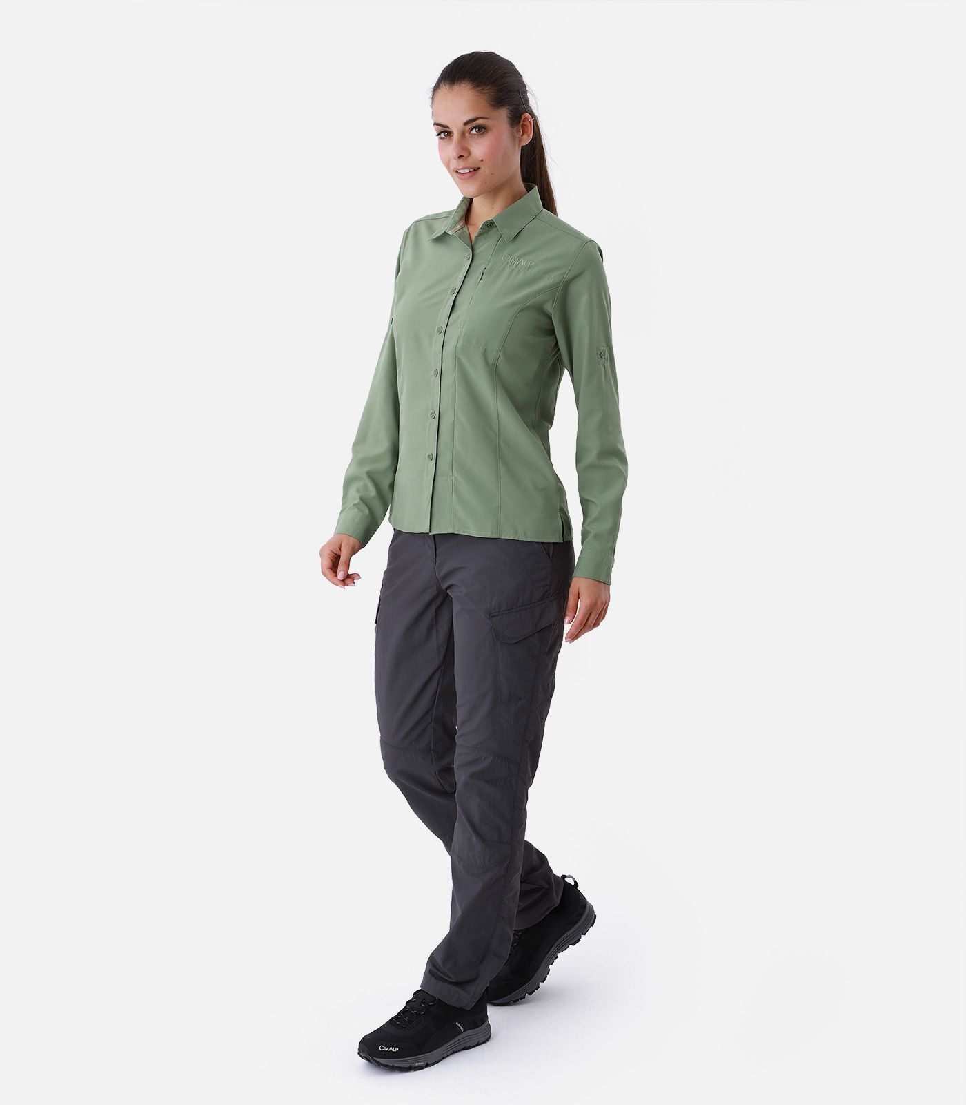 Chemise manches longues en tissus anti-moustiques