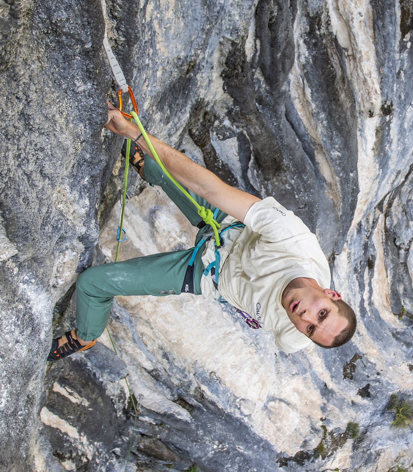 Camiseta de algodón para escalada | Cimalp