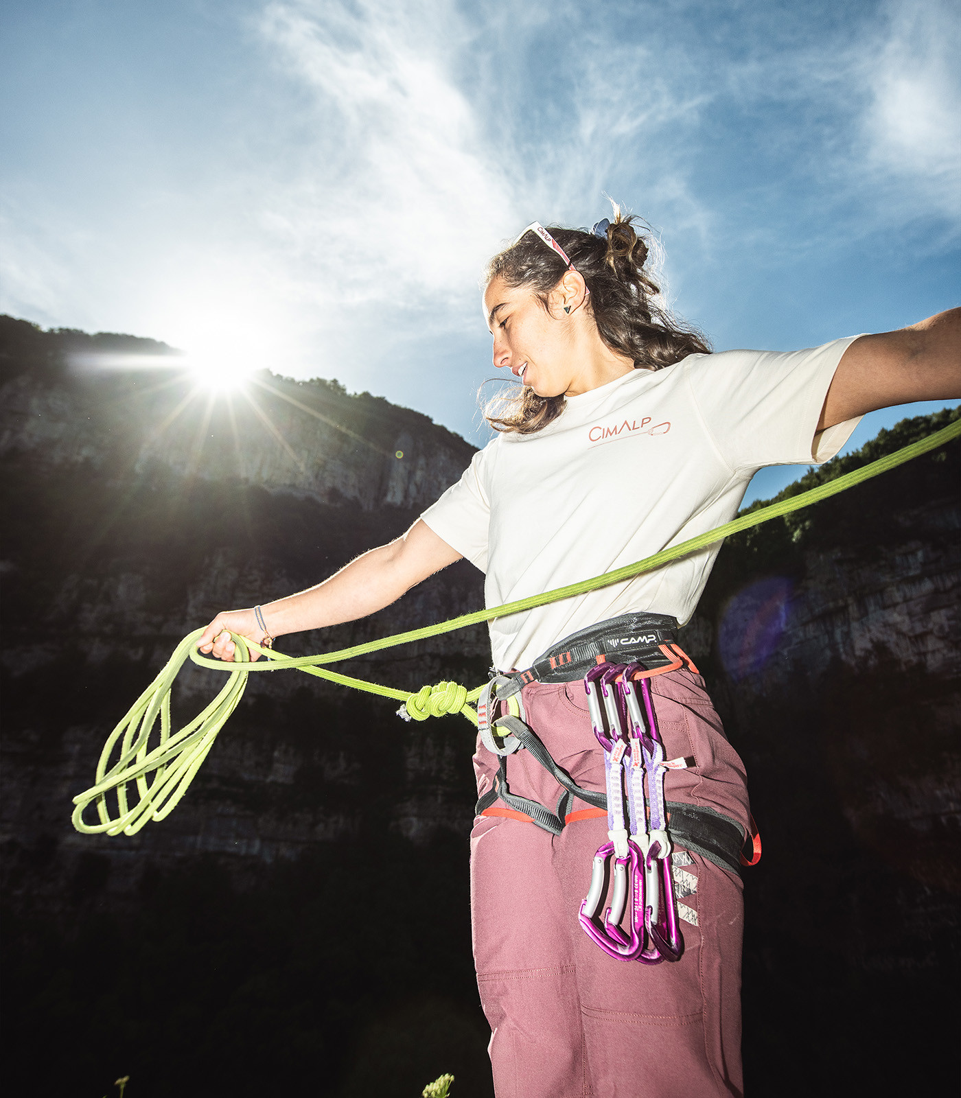 Women's climbing T-shirt | CIMALP®