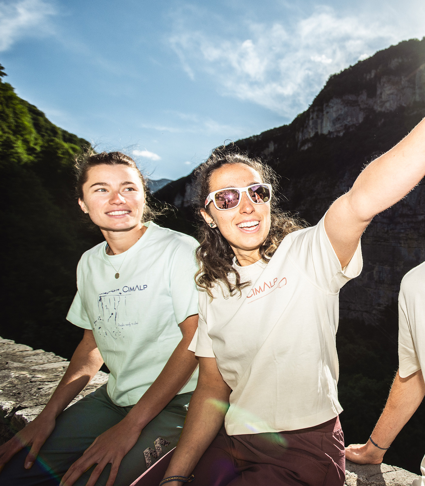 Baumwoll-Klettershirt für Damen | CIMALP