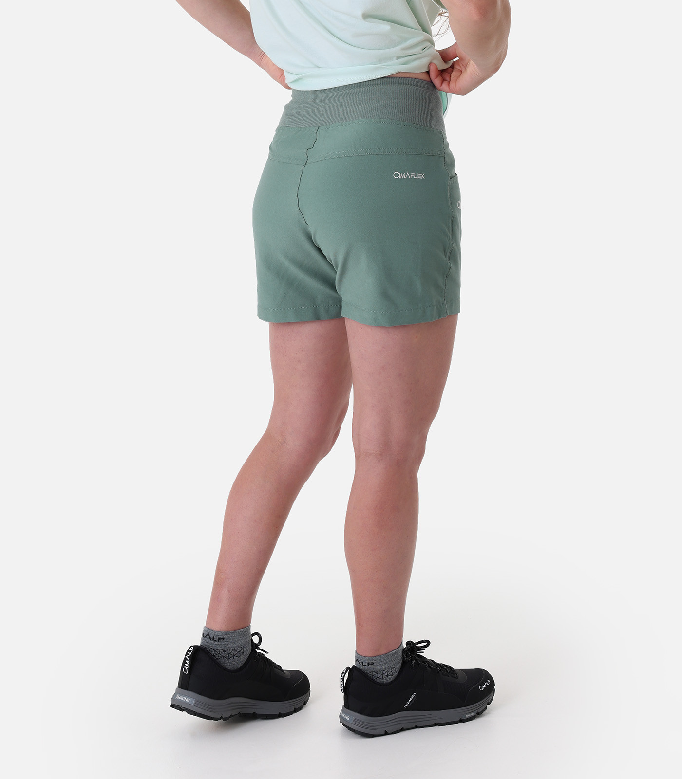Pantaloncini da arrampicata - Vita elasticizzata e tessuto resistente da Donna | CIMALP