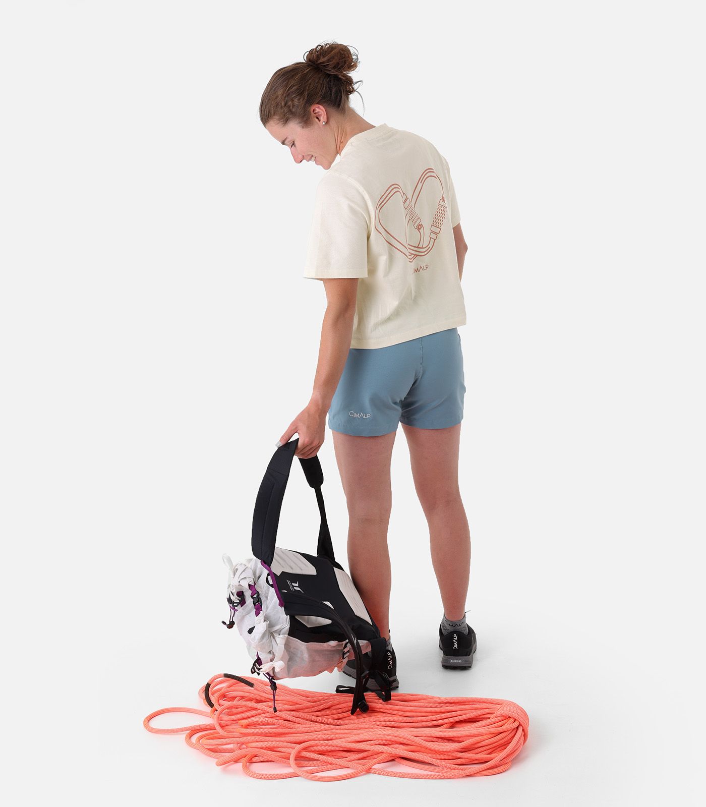 Pantalón corto de escalada elástico y resistente | Cimalp