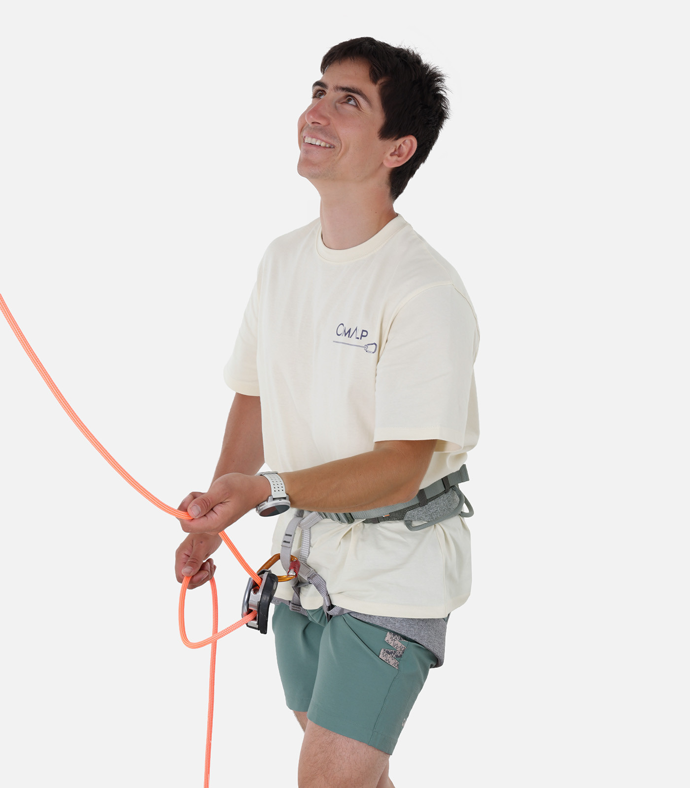 Pantaloncini da arrampicata - Vita elasticizzata e tessuto resistente da Uomo | CIMALP