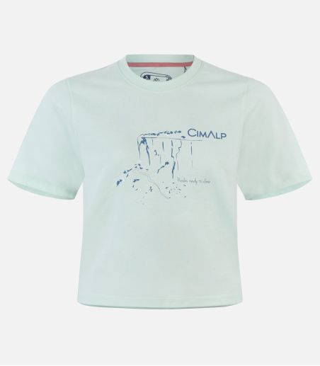 T-shirt d'escalade en coton responsable