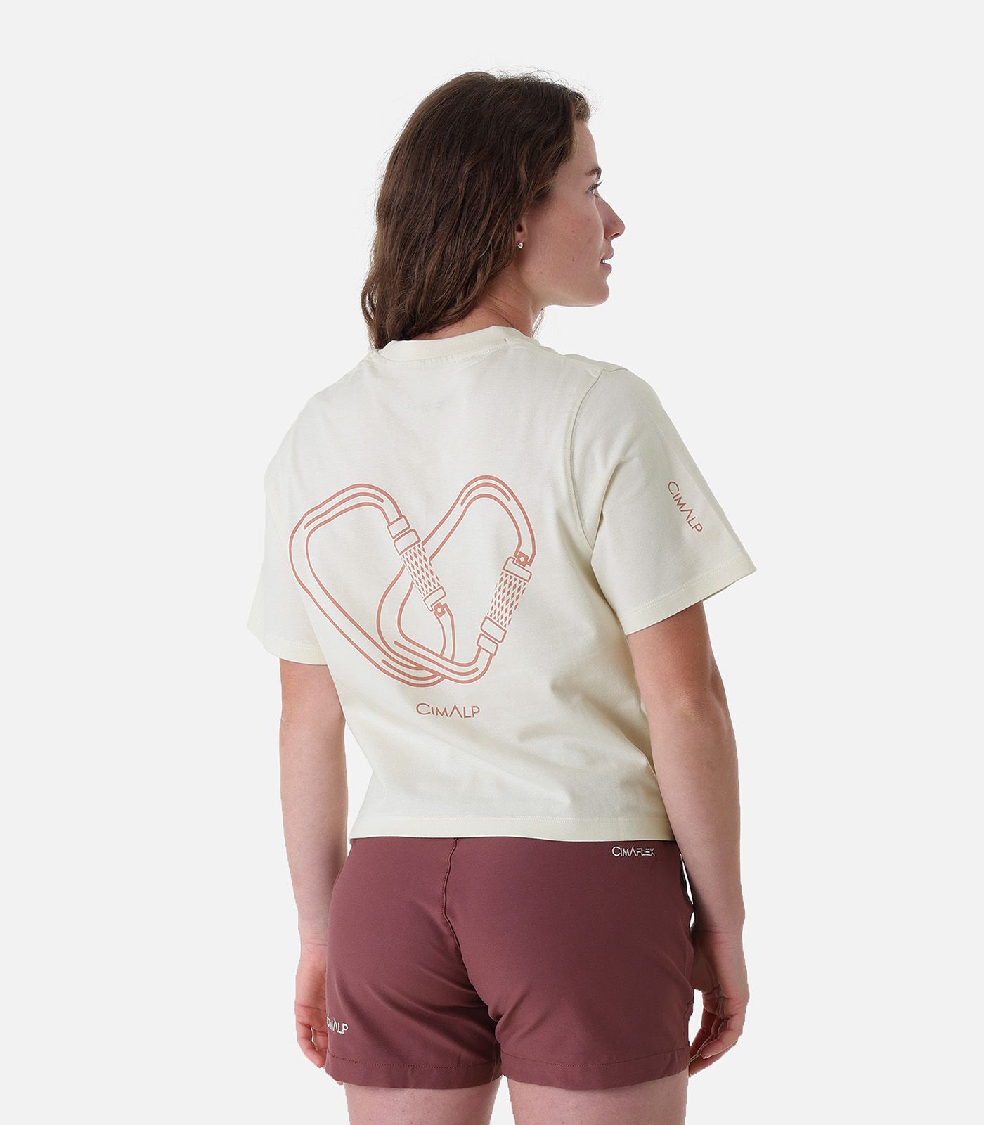 T-shirt d'escalade en coton responsable