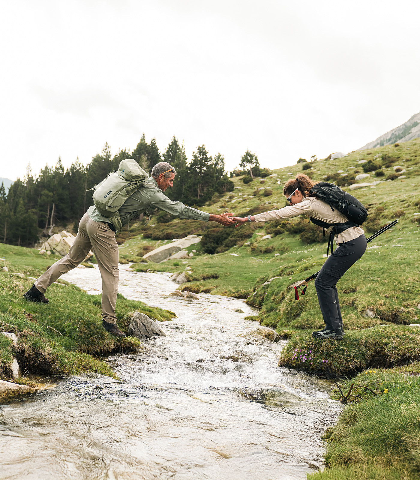 Wasserdichte Wanderschuhe mit Vibram®-Sohle