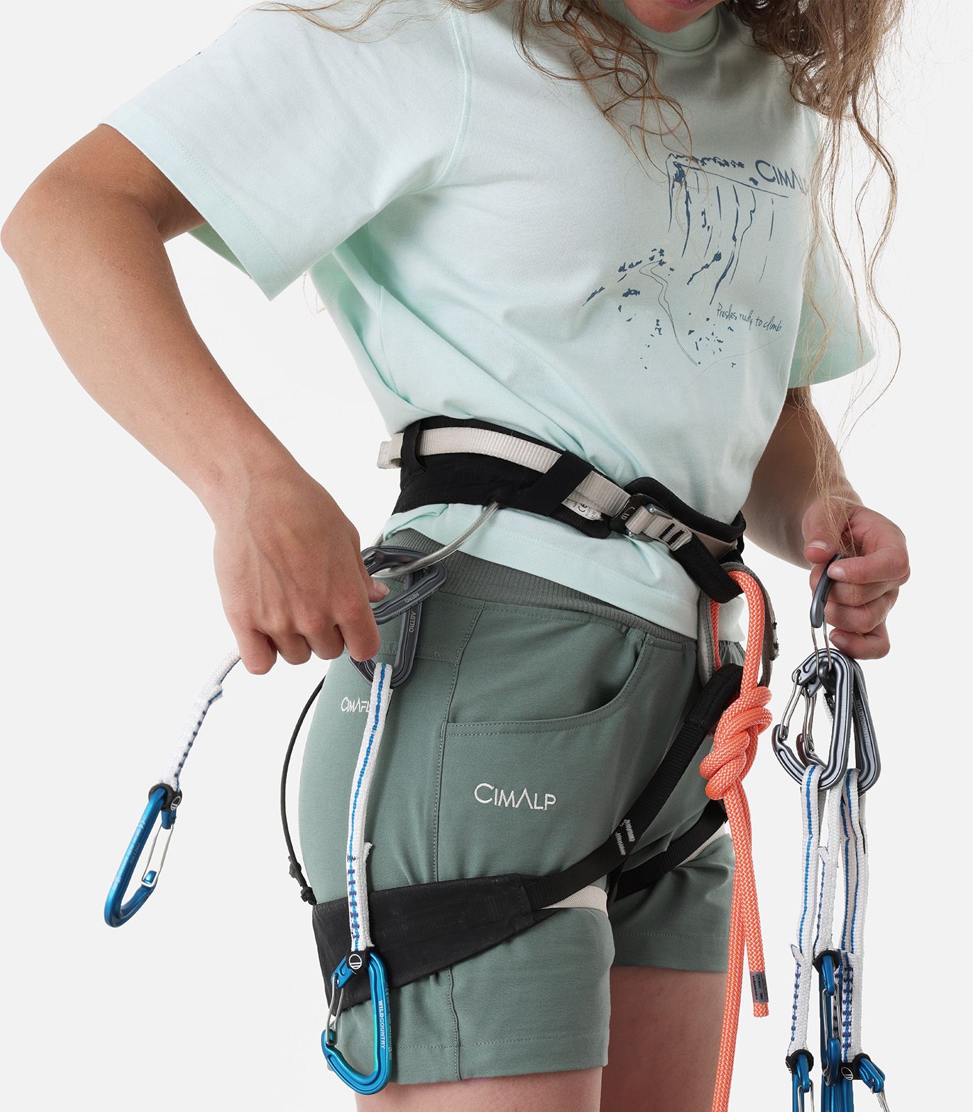 T-shirt d’escalade coton bio responsable