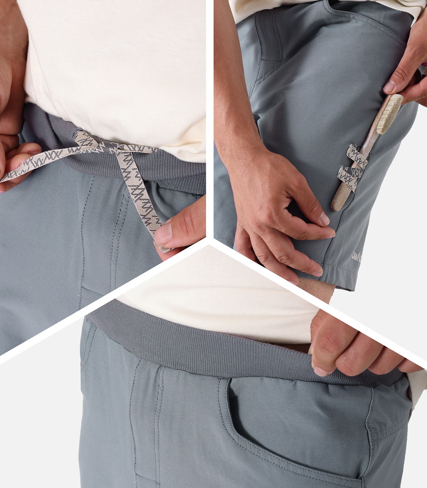 Pantalón corto de escalada elástico y resistente | Cimalp