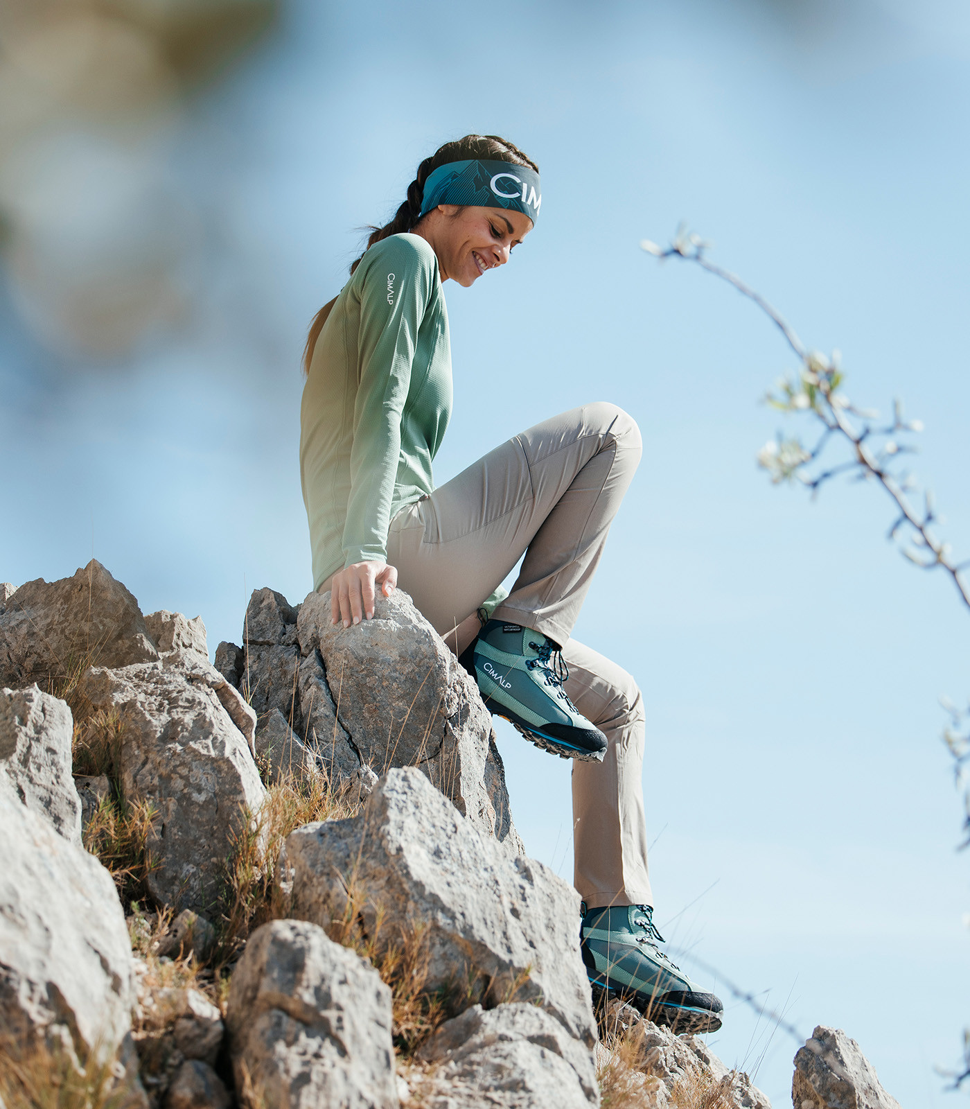 Wasserdichte Trekking-Schuhe mit Vibram®-Sohle