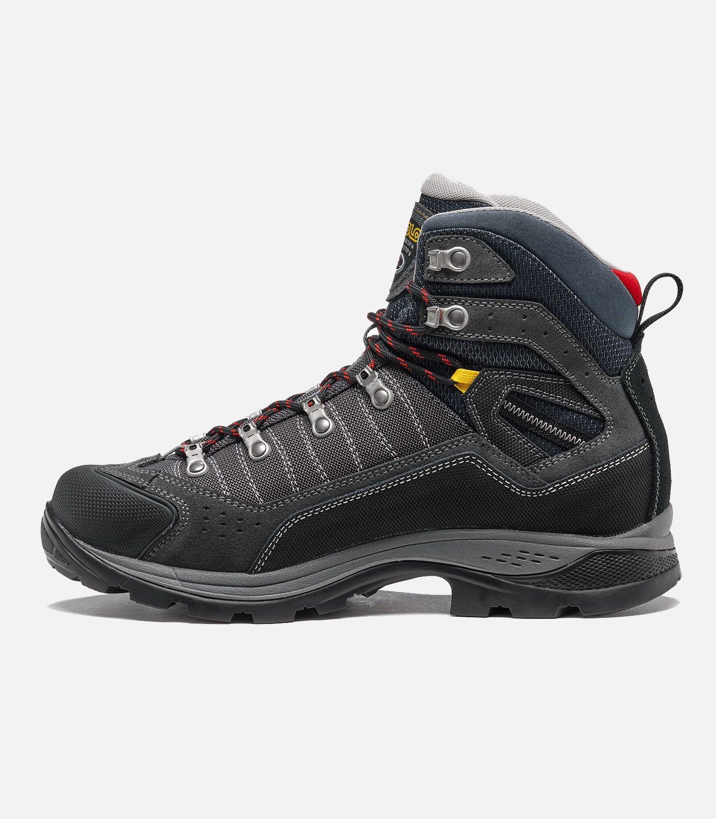ASOLO hiking shoes.