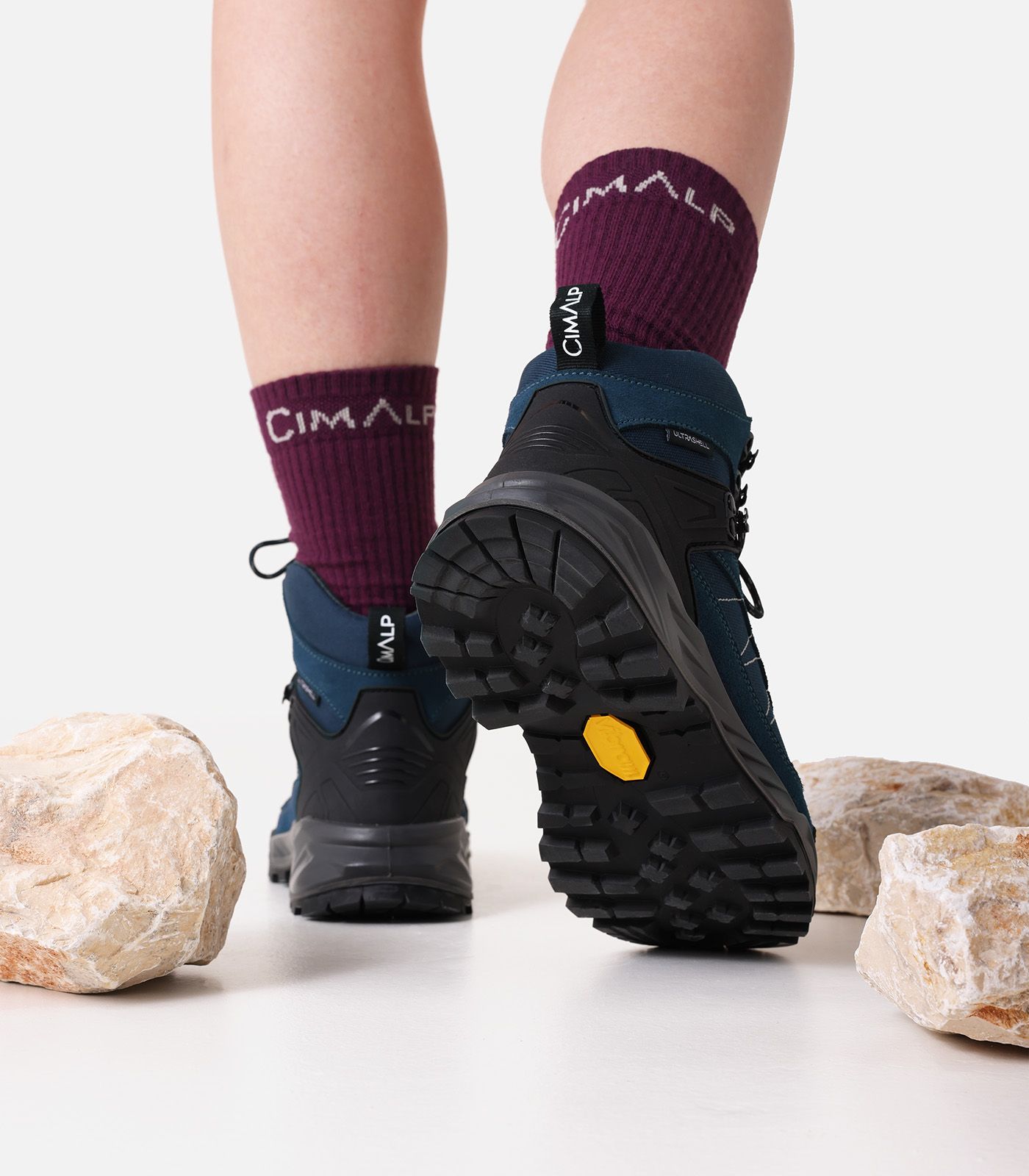 Botas de senderismo impermeables con suela Vibram®