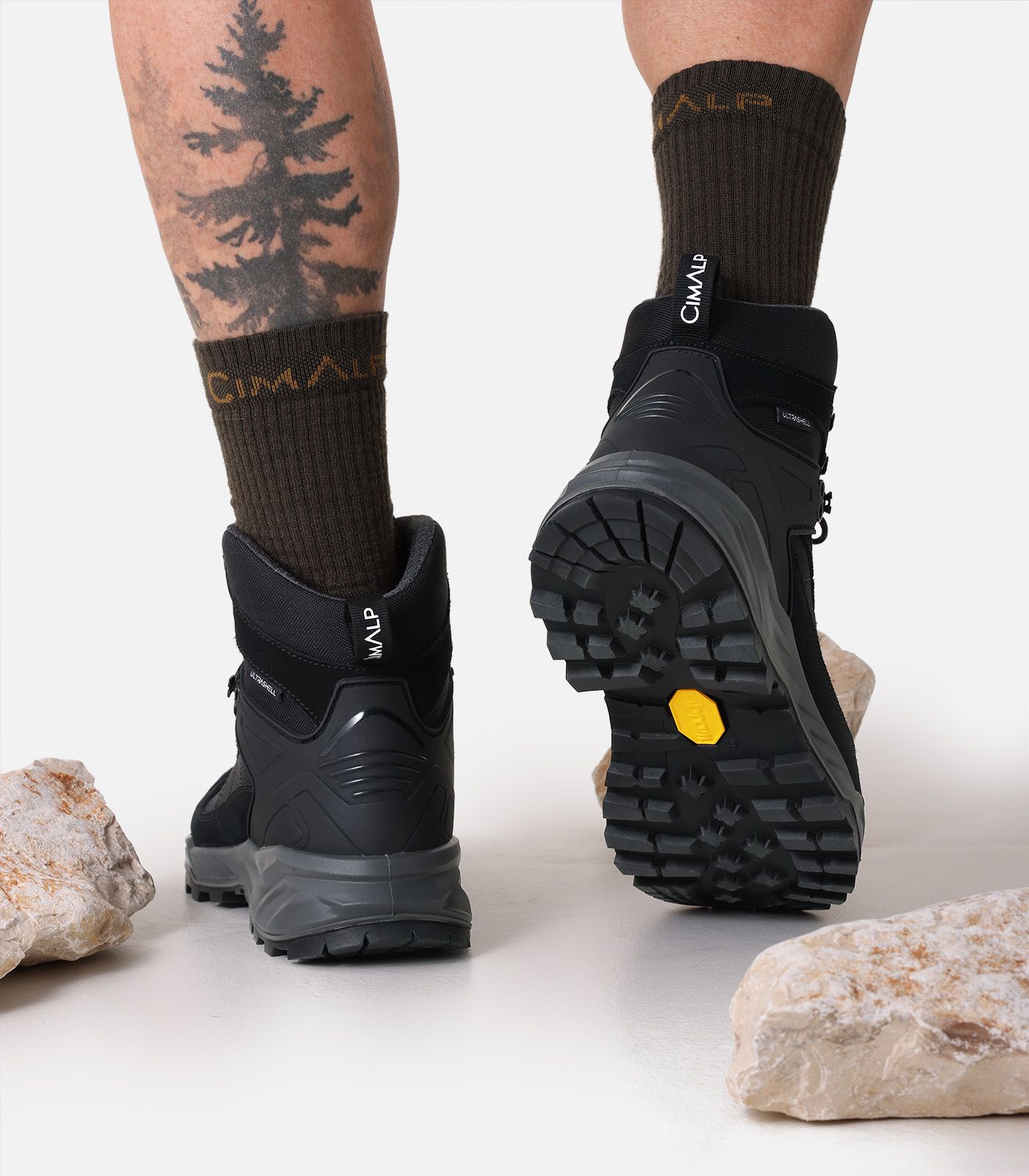 Botas de senderismo impermeables con suela Vibram®