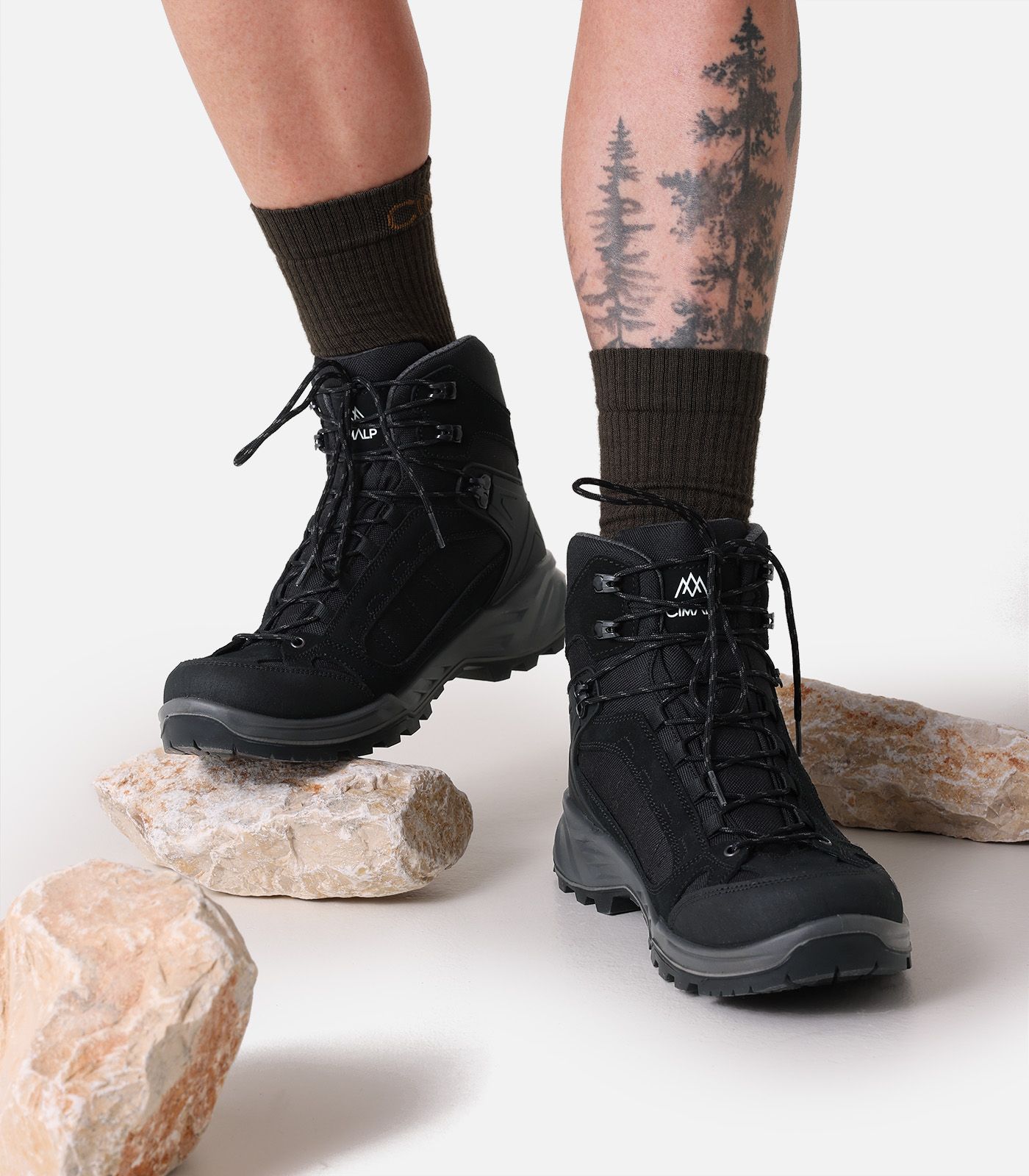 Botas de senderismo impermeables con suela Vibram®
