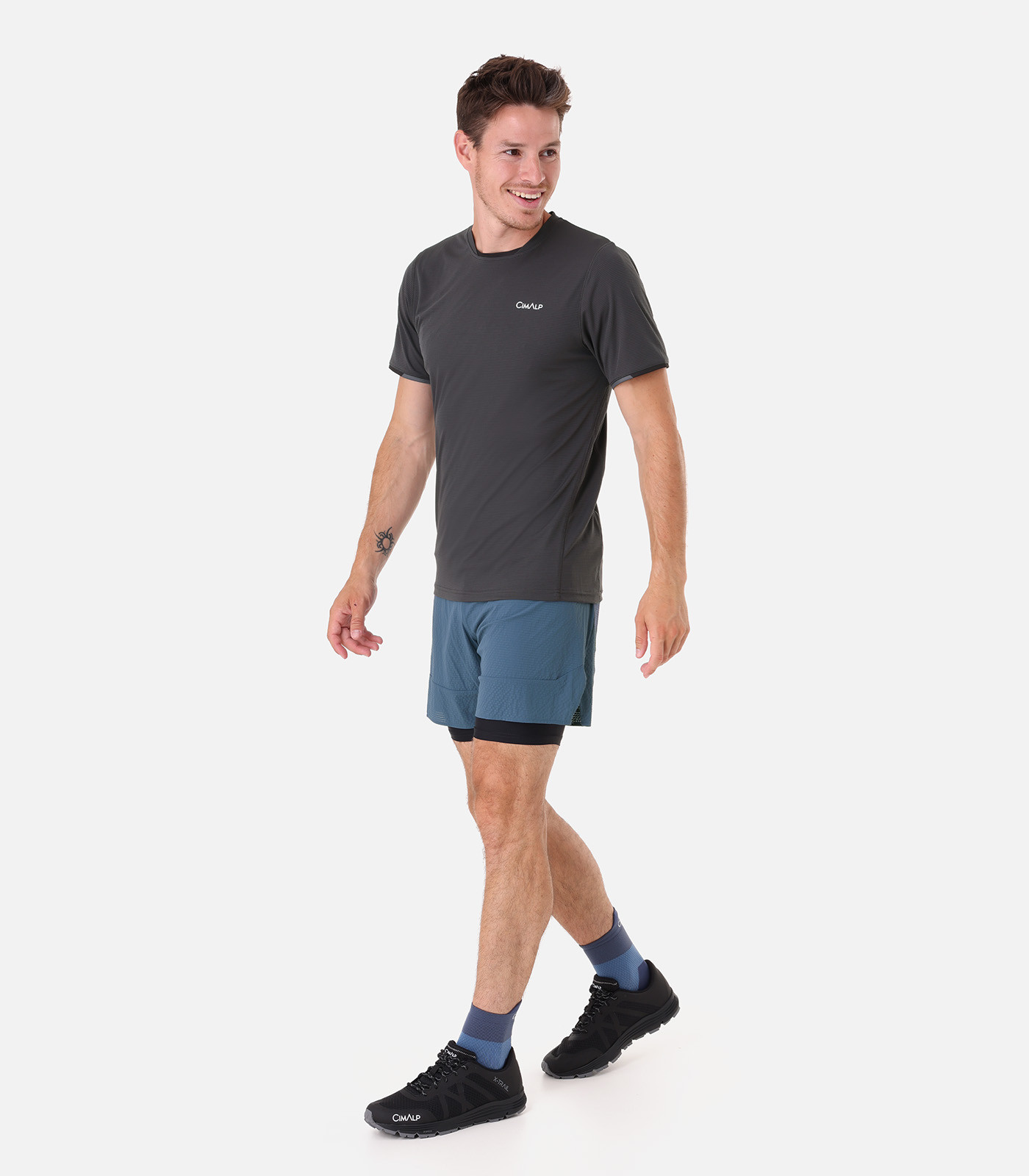 Pantaloncini da Trail Running – Cintura multitasche e culotte compressiva