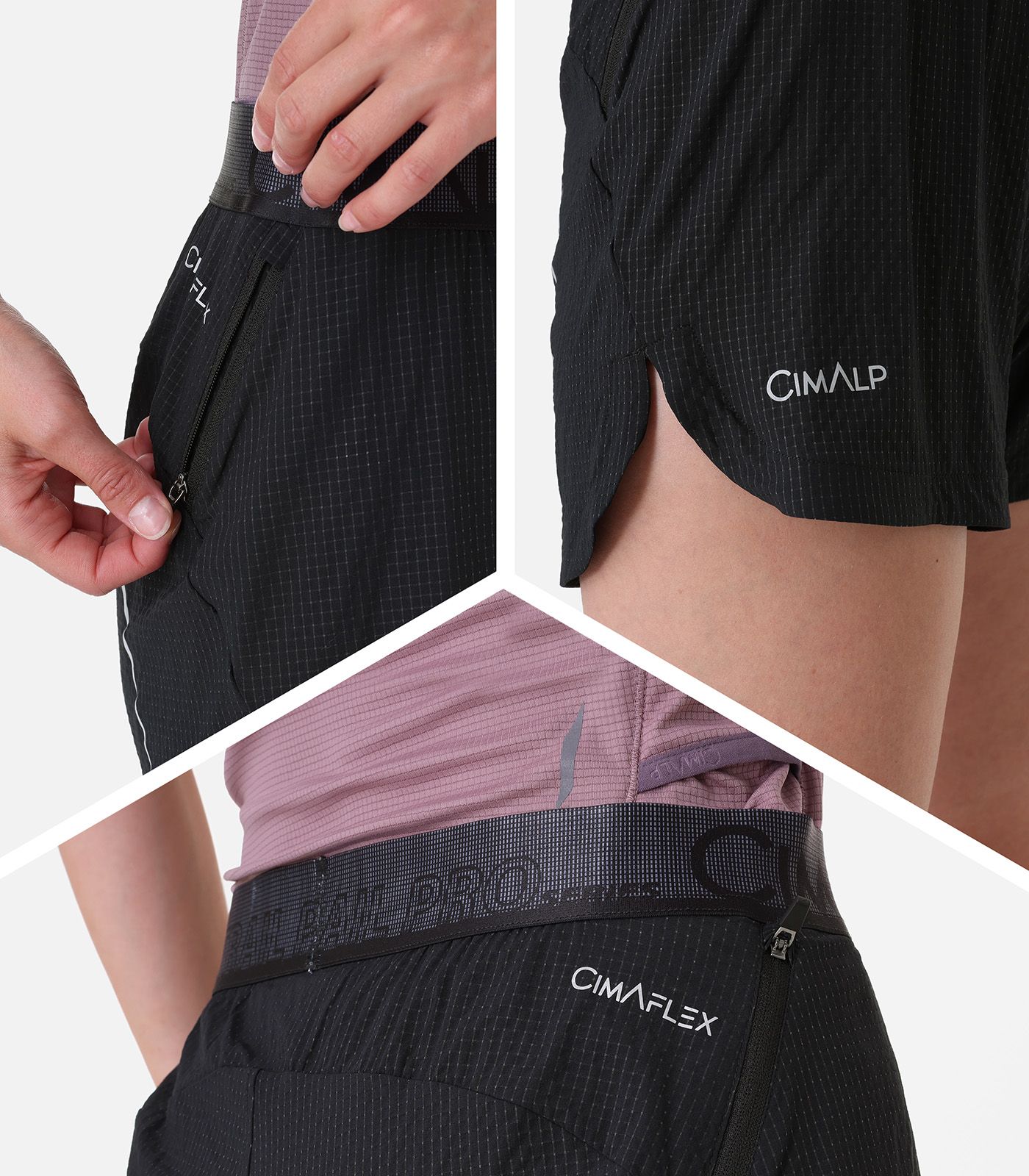 Pantalón corto de trail running ultraligero y transpirable