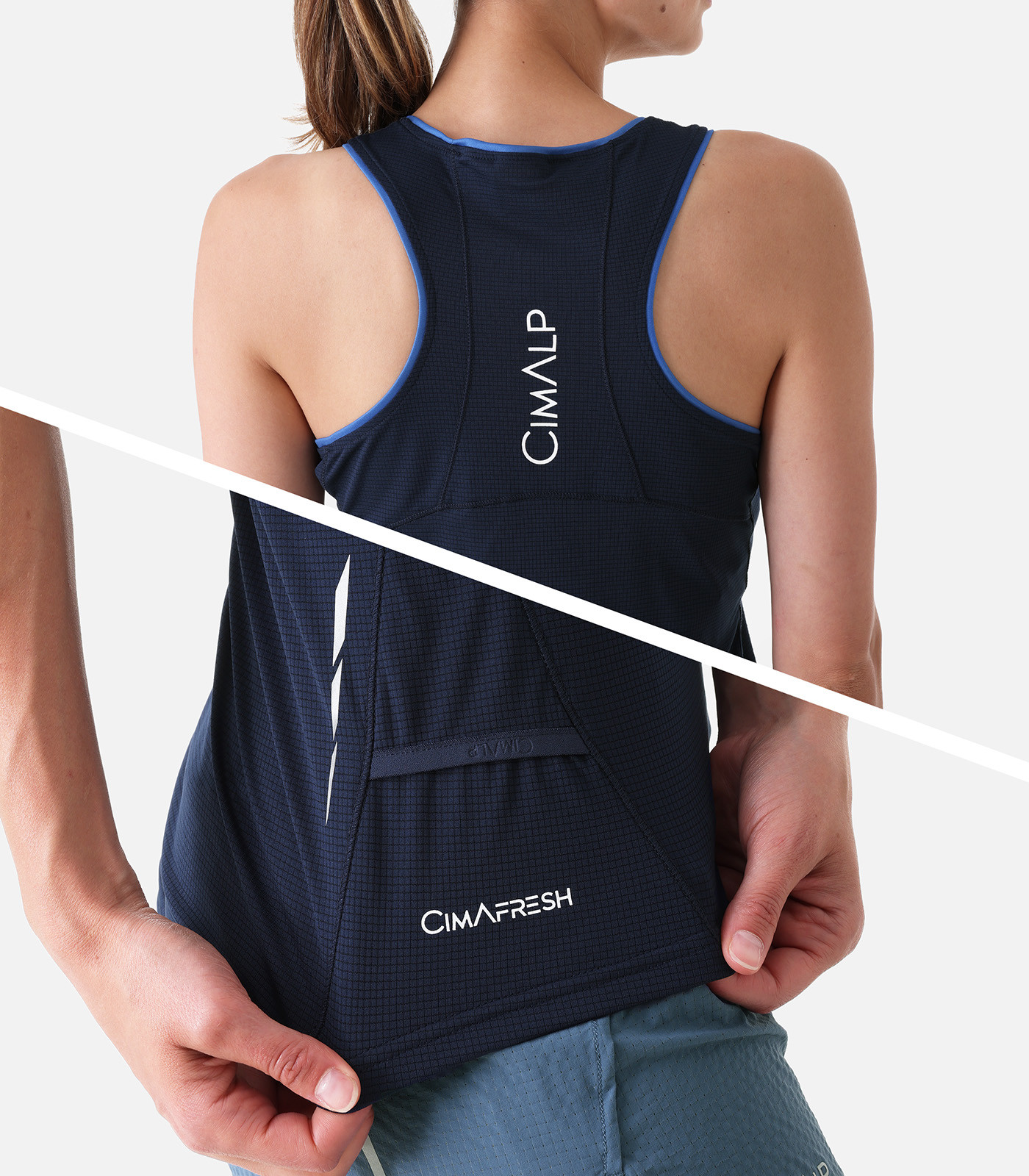 Canotta traspirante ad asciugatura rapida