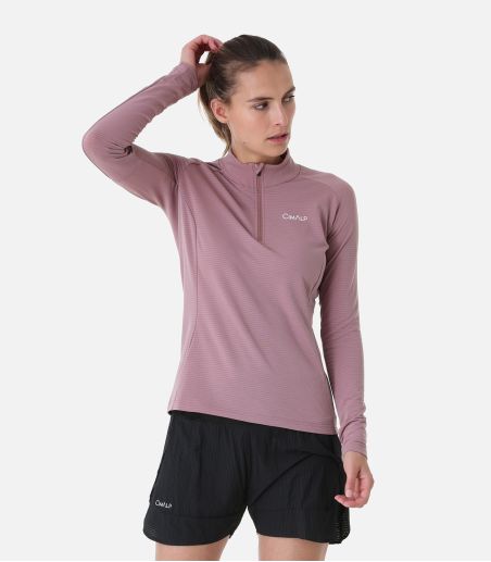 Haut demi-zip léger et respirant