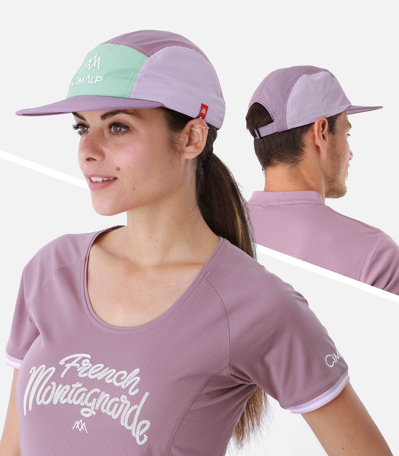 Gorra de trail running transpirable