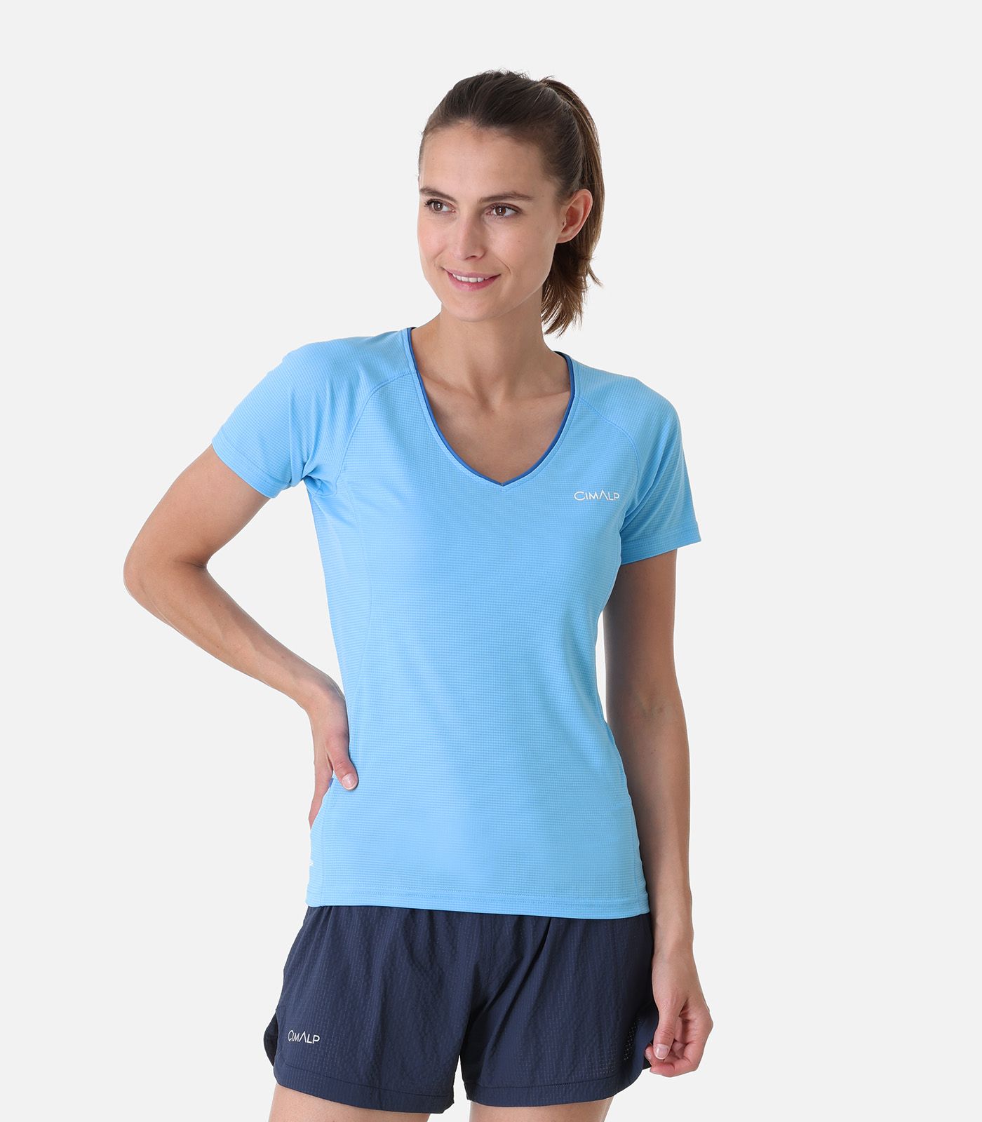 T-shirt traspirante e comprimibile