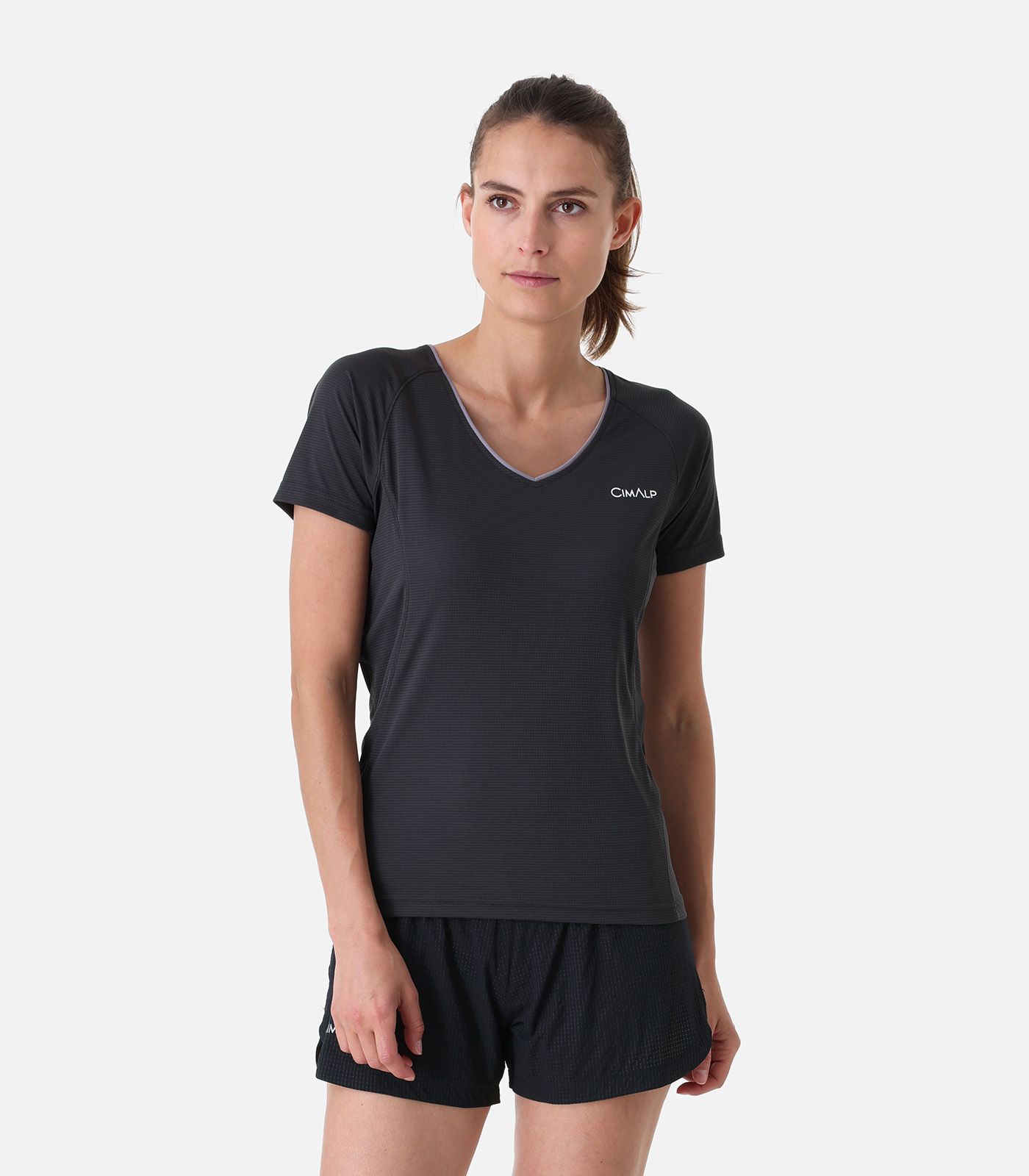 T-shirt traspirante e comprimibile