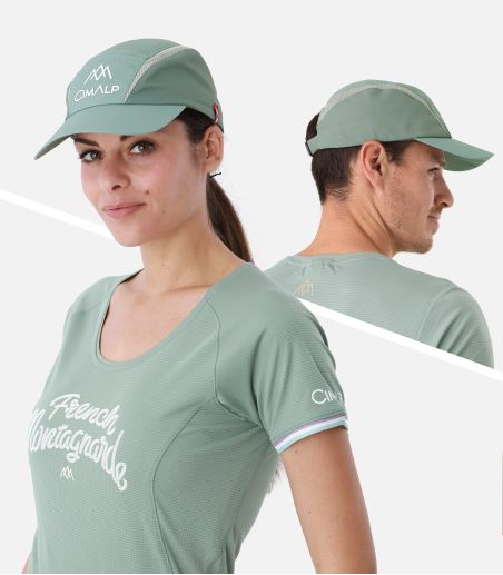 Gorra de running transpirable