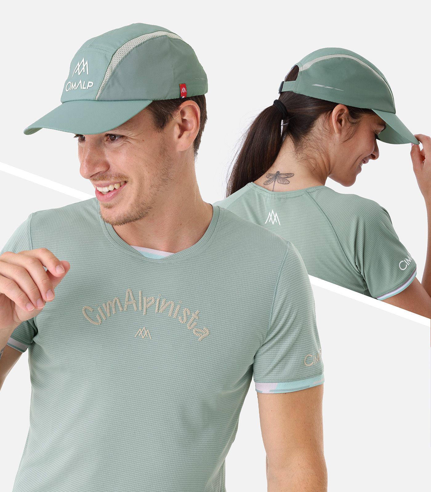 Casquette de running respirante