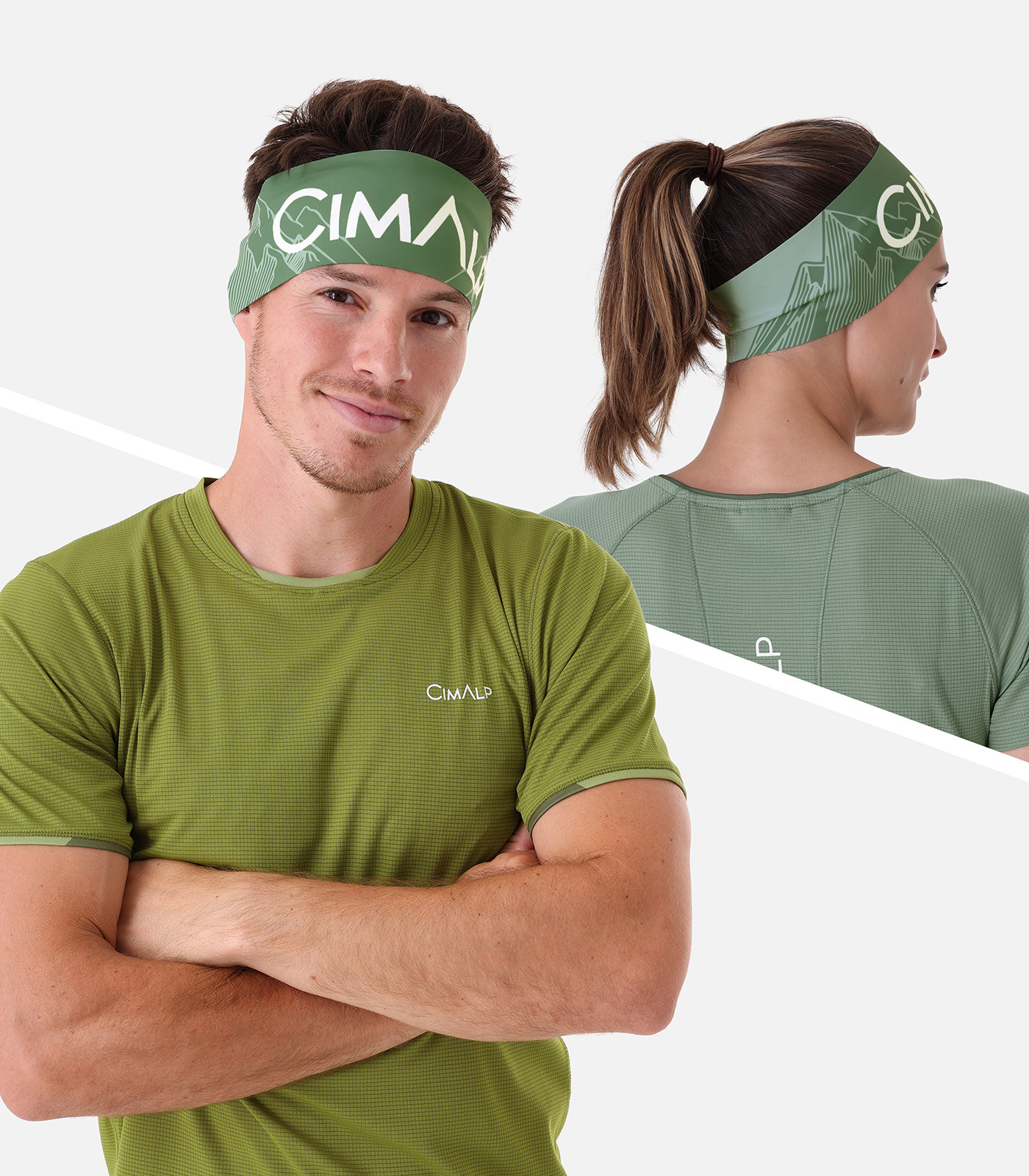 Recycled polyester headband