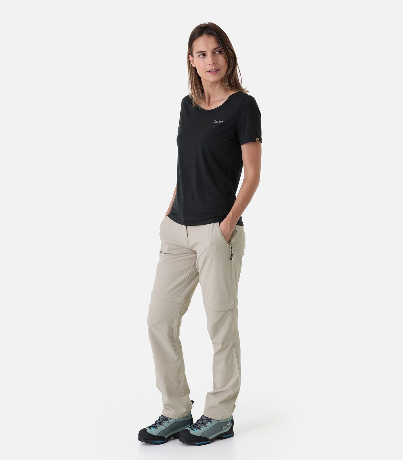 Camiseta de lana merino de manga corta