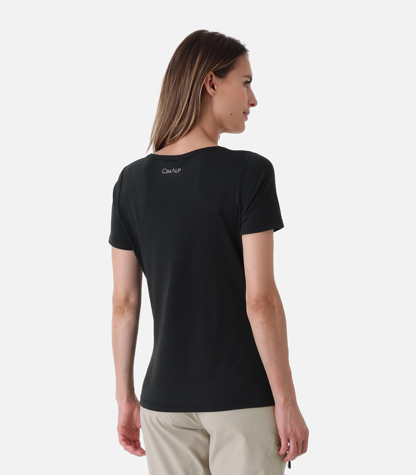 Camiseta de lana merino de manga corta