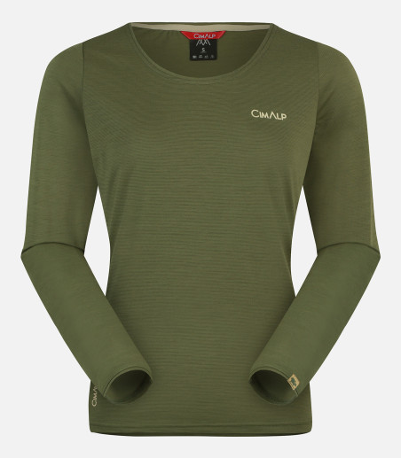 Langärmeliges Merino T-Shirt