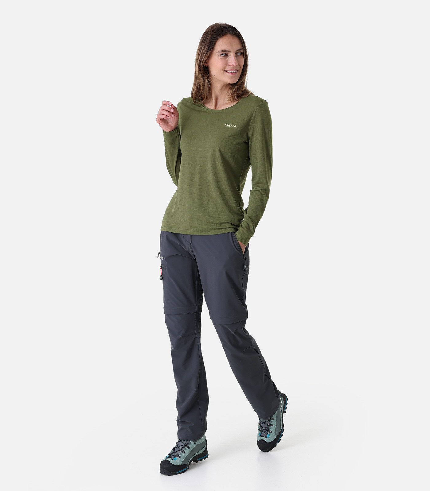 T-shirt manches longues laine mérinos CimaWool®