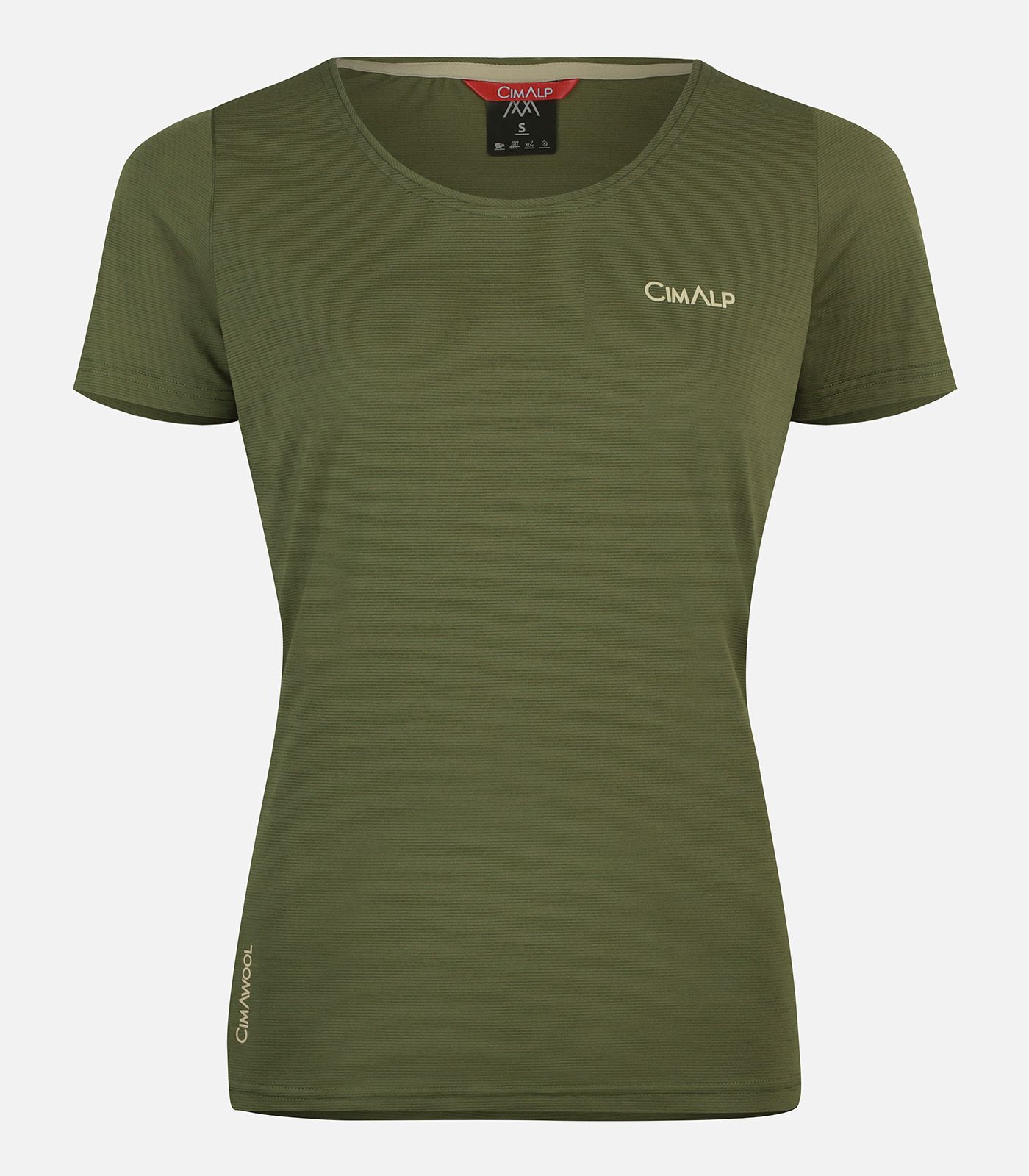 T-shirt en laine Mérinos manches courtes