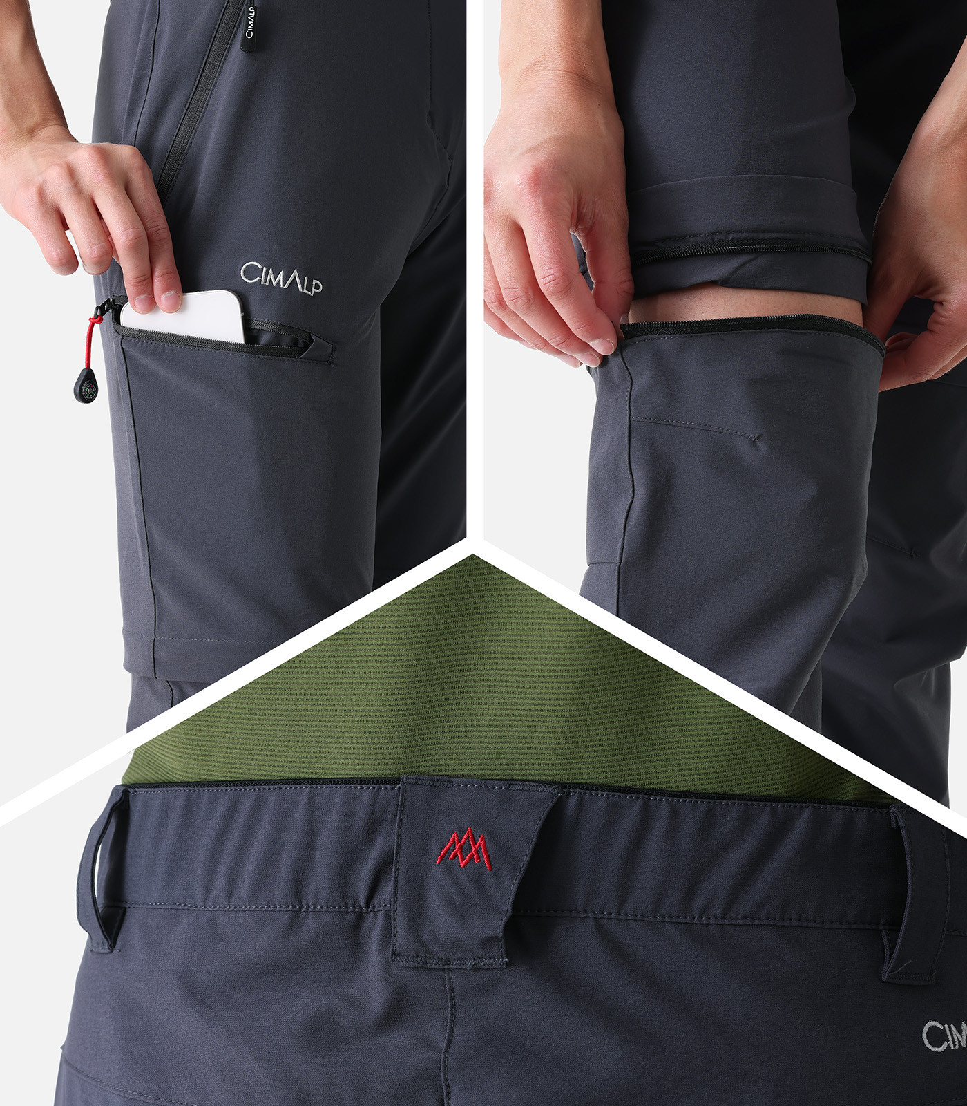 2-in-1 Trekking Trousers - Short-leg version