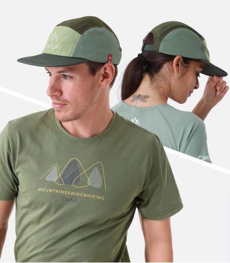 Gorra de trail running transpirable