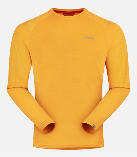 T-shirt en laine mérinos manches longues