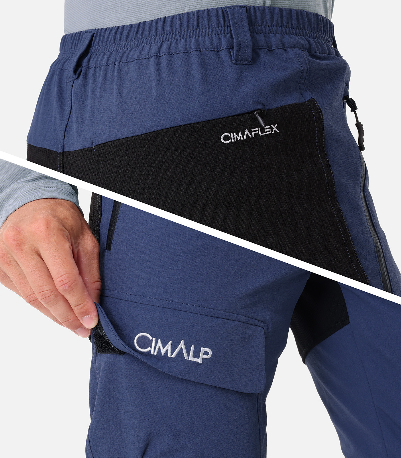 Verstärkte Outdoorhose mit 3D Flex