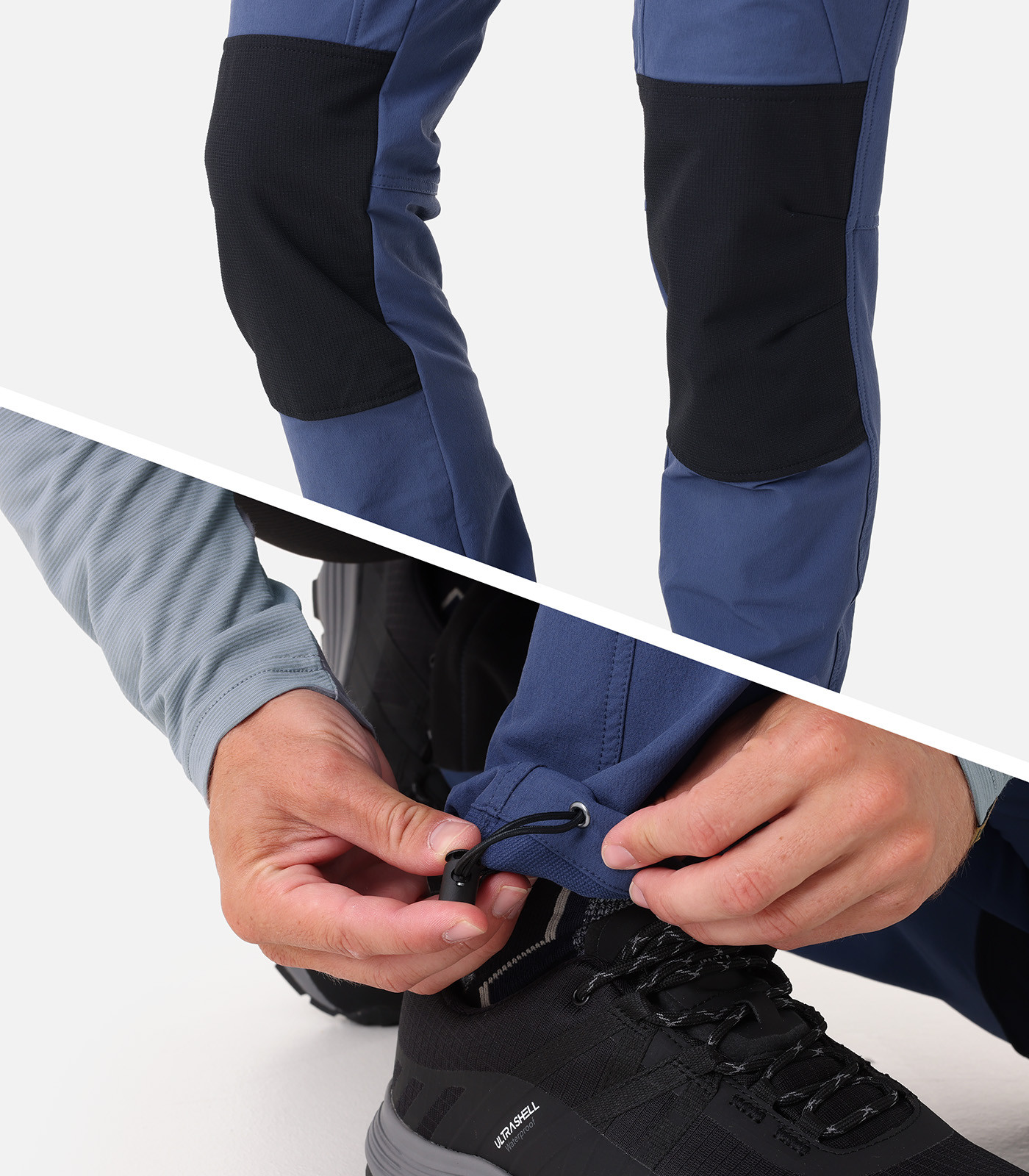 Pantalón de montaña elástico 3D-Flex + refuerzos de Kevlar