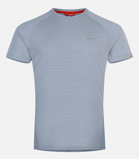 T-shirt en laine Mérinos manches courtes