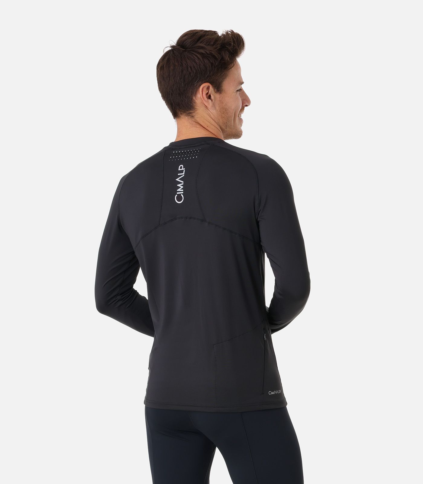 Camiseta de manga larga cálida y transpirable