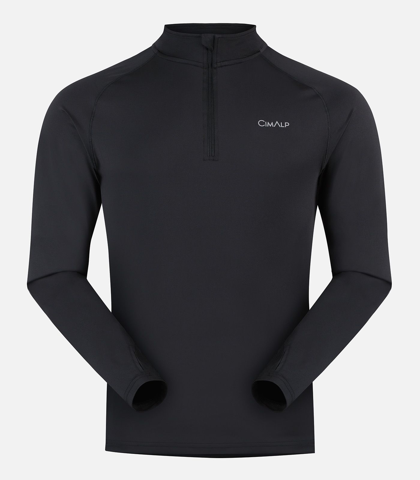 Long Sleeve Trail Running T-shirt - zip opening Long Sleeve Trail Running T-shirt - zip opening