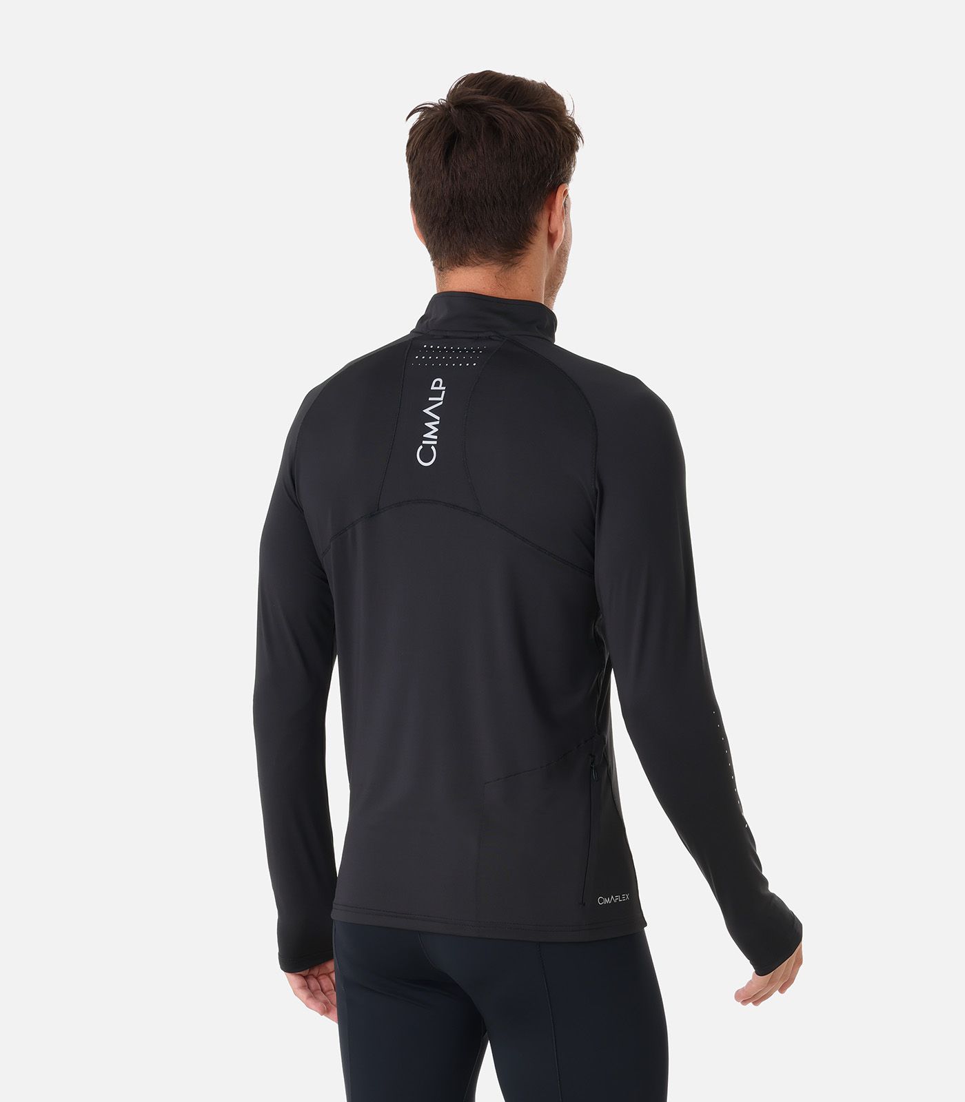 Maillot thermique performant à col zippé