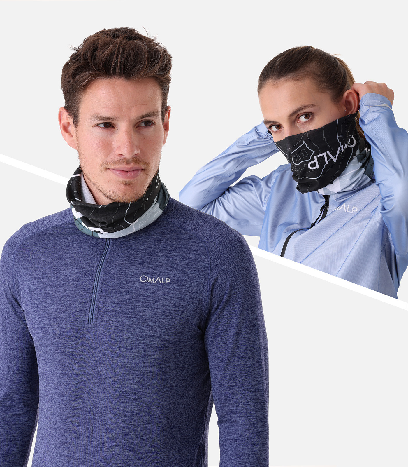 Tour de cou polyester recycle