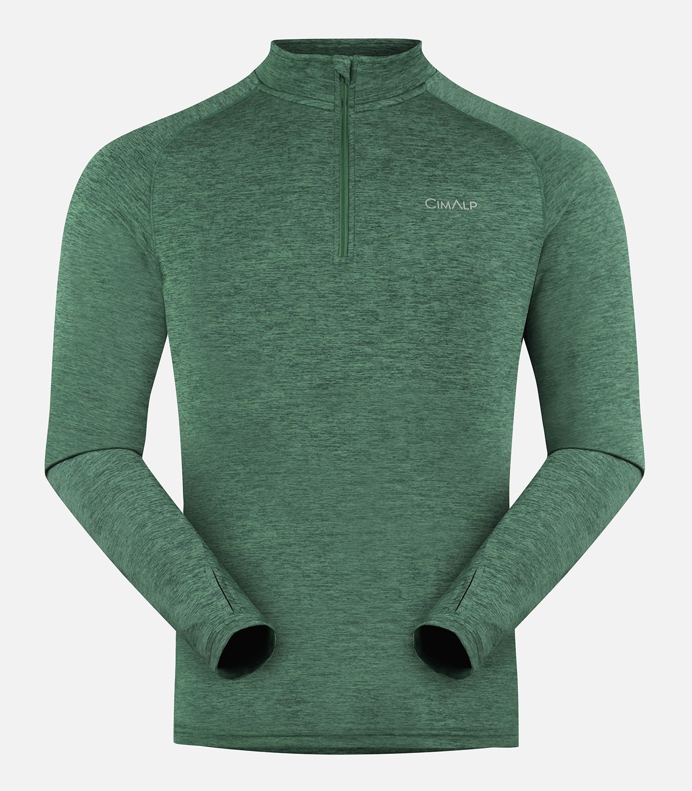 Maillot thermique performant à col zippé