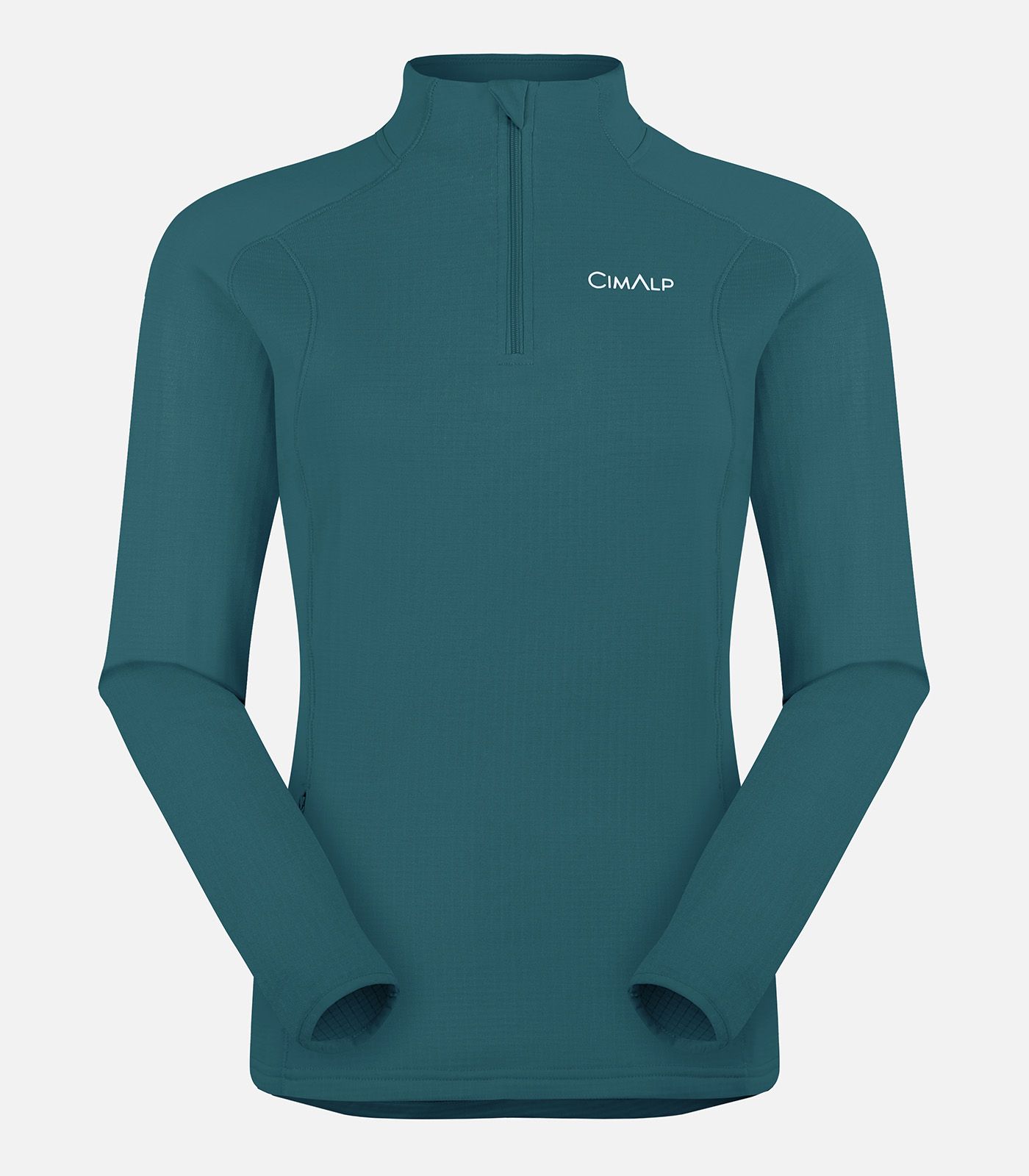 Polaire technique chaude & stretch à col zippé