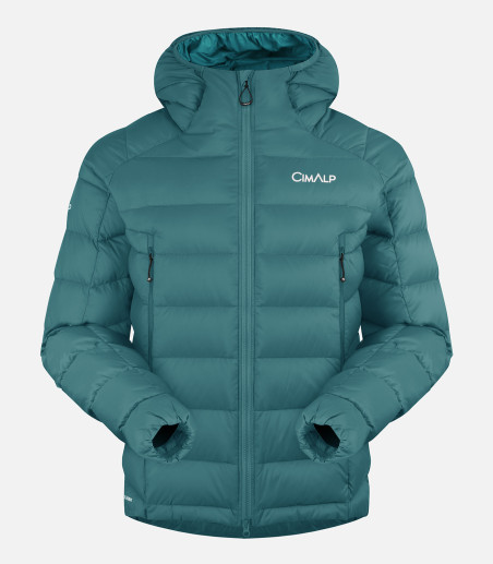 Leichte warme Daunenjacke