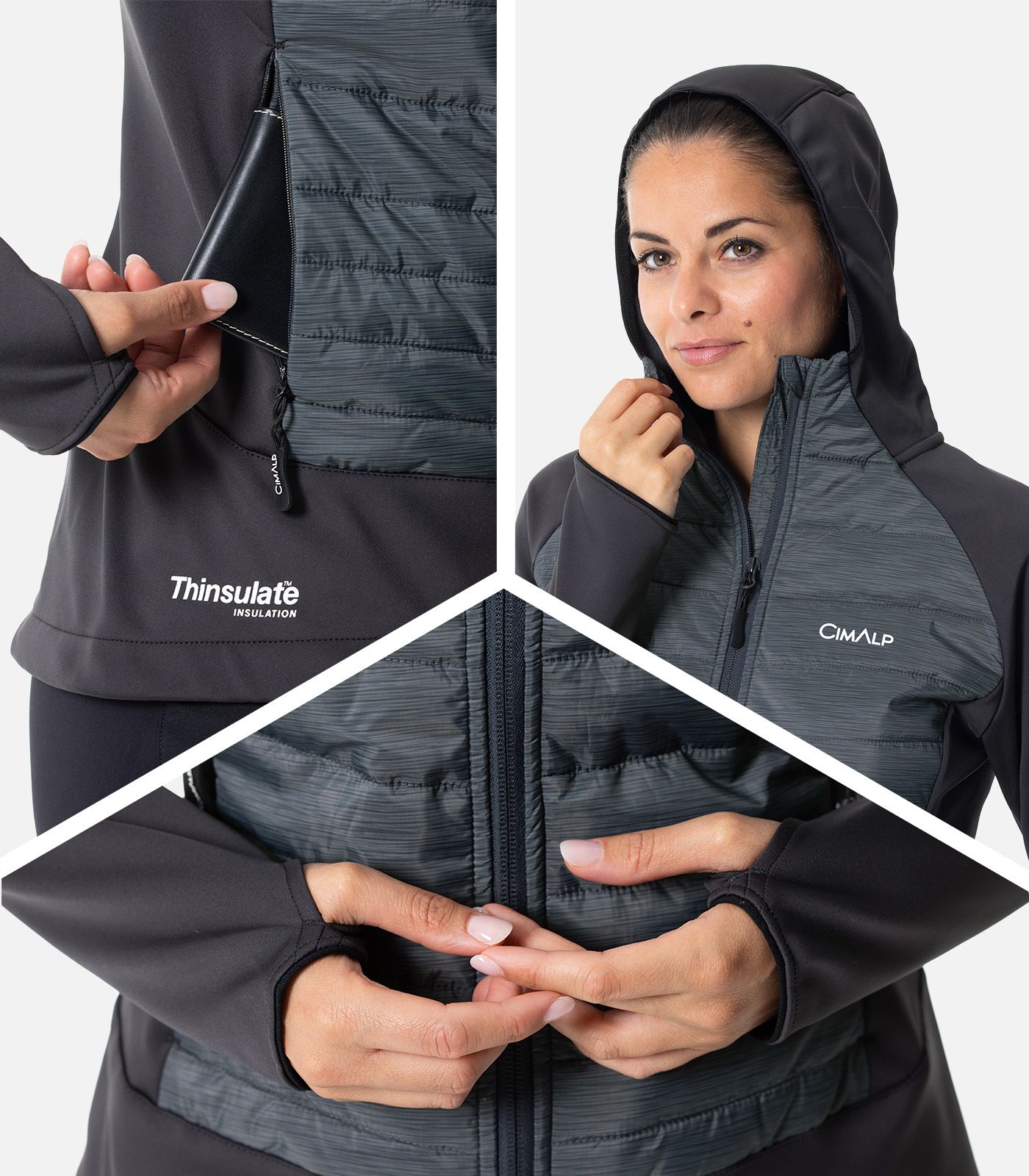 Veste thermique et coupe-vent