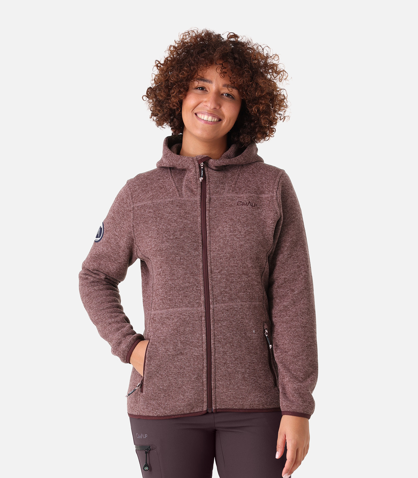 Thermopolar®-Fleecejacke mit Kapuze