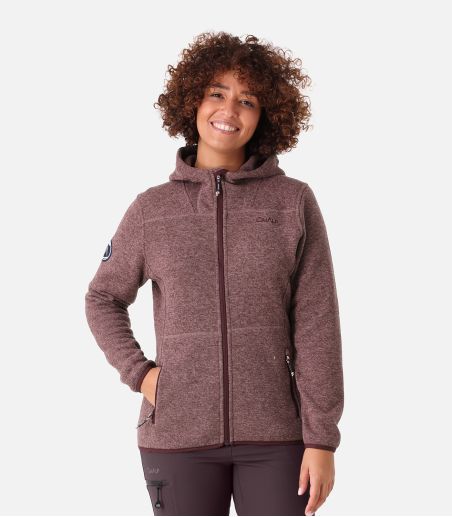 Thermopolar®-Fleecejacke mit Kapuze