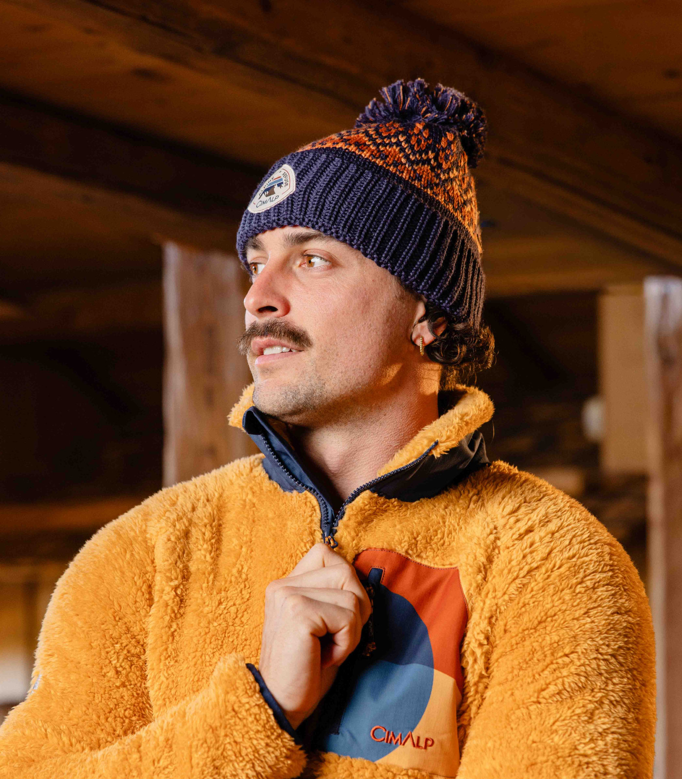 Merino Wool Pom-Pom Beanie | Warm & Breathable