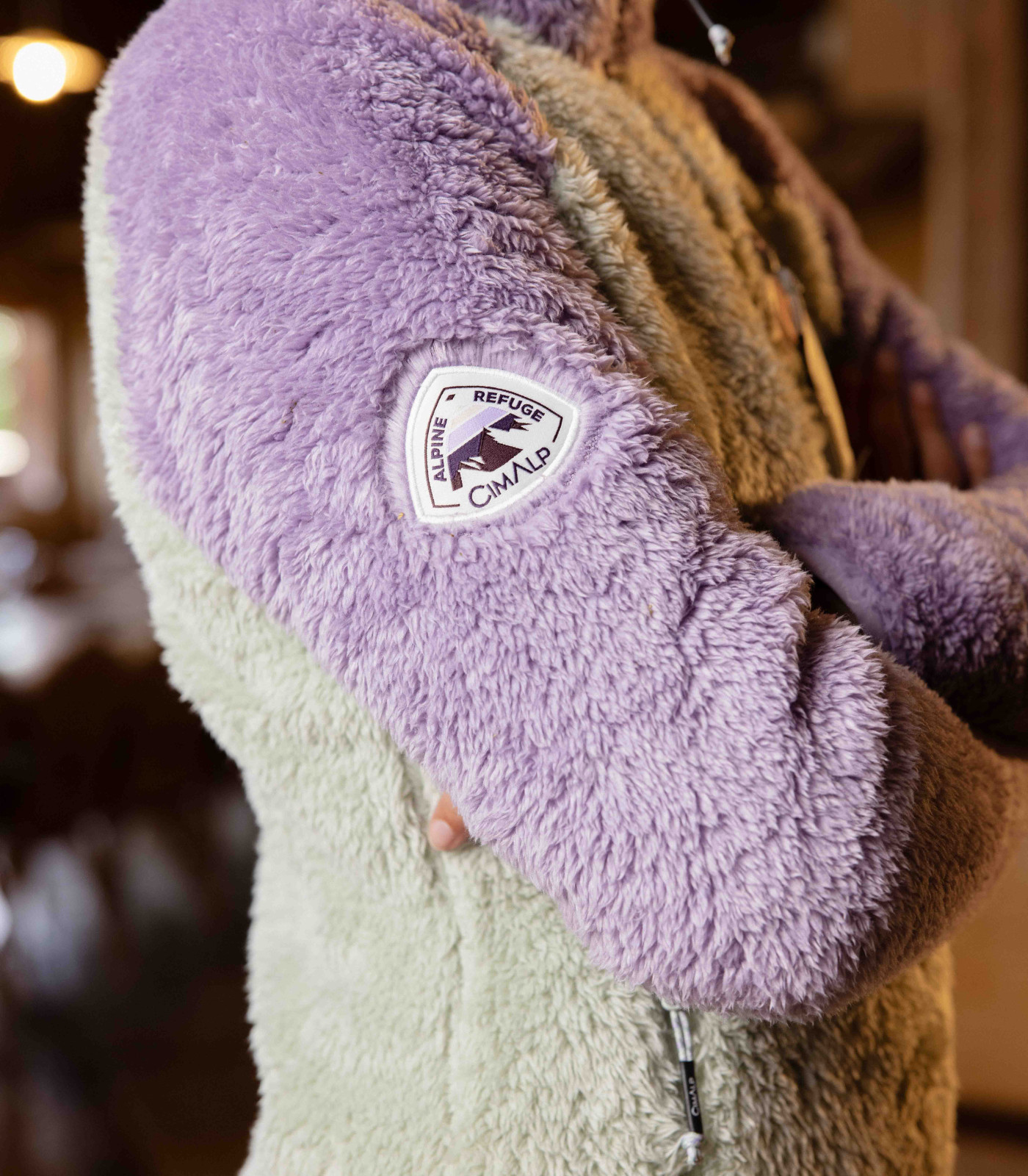 Forro polar cálido tipo Sherpa | Cimalp